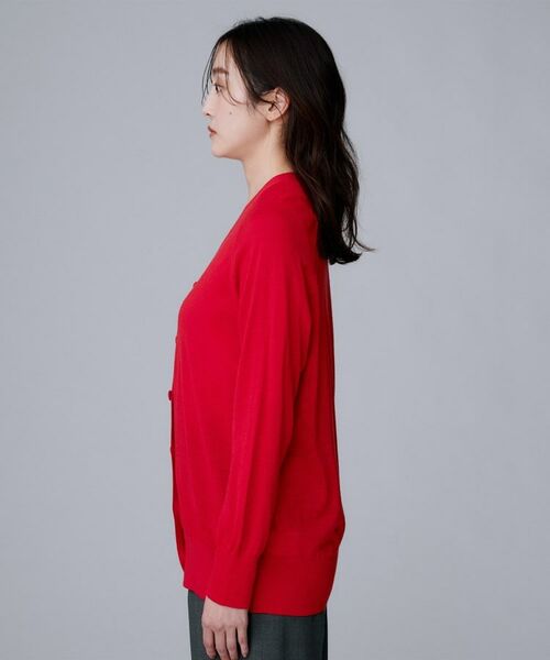 UNTITLED / アンタイトル カーディガン・ボレロ | 【アンサンブル可/洗える/Vネック】ウールシルクカーディガン | 詳細29