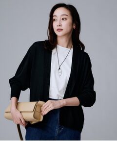 UNTITLED / アンタイトル カーディガン・ボレロ | 【きれいめ羽織り/オフィス】釦レスカーディガン