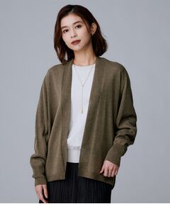 UNTITLED / アンタイトル カーディガン・ボレロ | 【きれいめ羽織り/オフィス】釦レスカーディガン