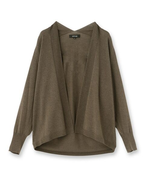 UNTITLED / アンタイトル カーディガン・ボレロ | 【きれいめ羽織り/オフィス】釦レスカーディガン | 詳細1