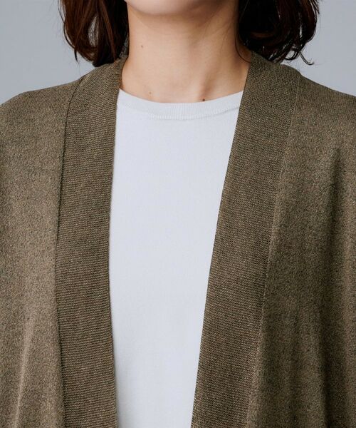 UNTITLED / アンタイトル カーディガン・ボレロ | 【きれいめ羽織り/オフィス】釦レスカーディガン | 詳細13