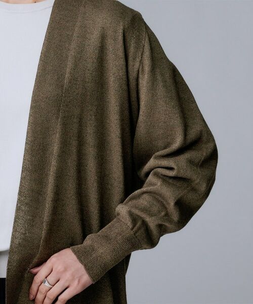 UNTITLED / アンタイトル カーディガン・ボレロ | 【きれいめ羽織り/オフィス】釦レスカーディガン | 詳細14