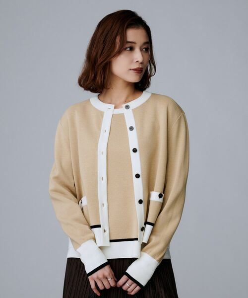 UNTITLED / アンタイトル カーディガン・ボレロ | 【アンサンブル可/ジャケット風/オフィスカジュアル】ウールミラノリブカーディガン | 詳細21
