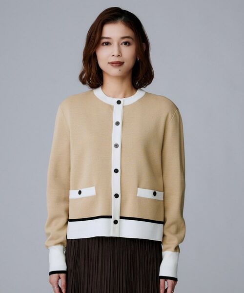 UNTITLED / アンタイトル カーディガン・ボレロ | 【アンサンブル可/ジャケット風/オフィスカジュアル】ウールミラノリブカーディガン | 詳細25