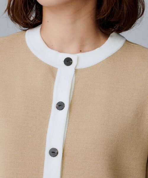 UNTITLED / アンタイトル カーディガン・ボレロ | 【アンサンブル可/ジャケット風/オフィスカジュアル】ウールミラノリブカーディガン | 詳細28