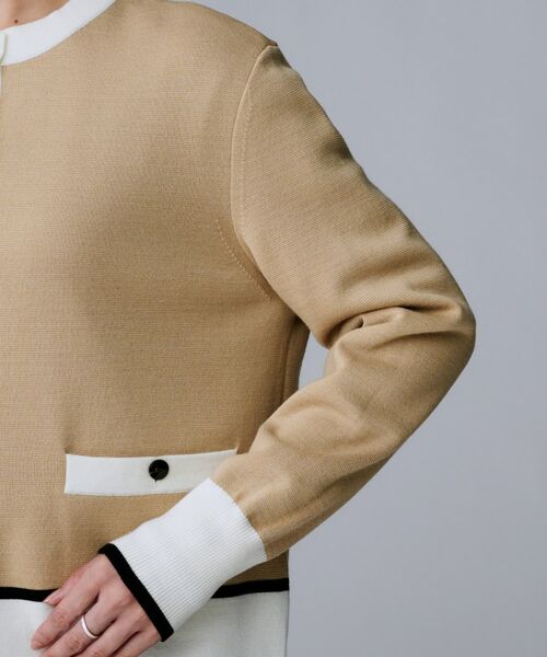 UNTITLED / アンタイトル カーディガン・ボレロ | 【アンサンブル可/ジャケット風/オフィスカジュアル】ウールミラノリブカーディガン | 詳細29