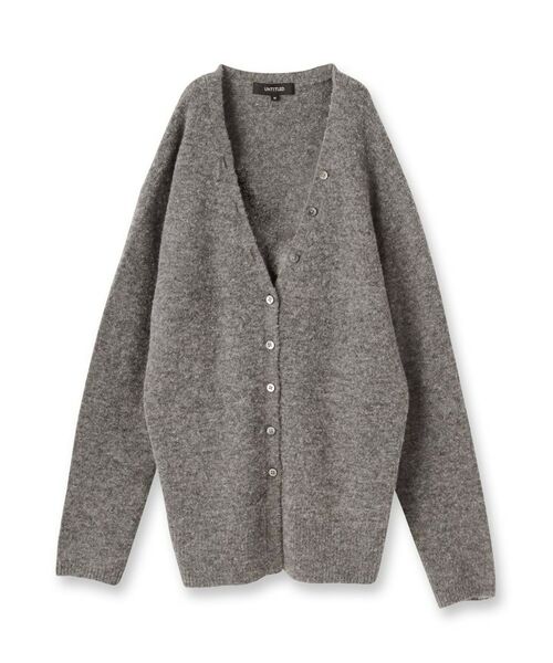 UNTITLED / アンタイトル カーディガン・ボレロ | 【トレンド/柔らかな素材感】ビスチェセットカーディガン | 詳細1