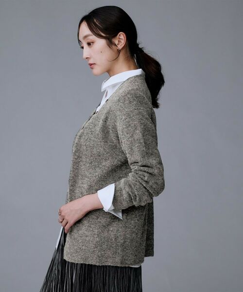 UNTITLED / アンタイトル カーディガン・ボレロ | 【トレンド/柔らかな素材感】ビスチェセットカーディガン | 詳細10
