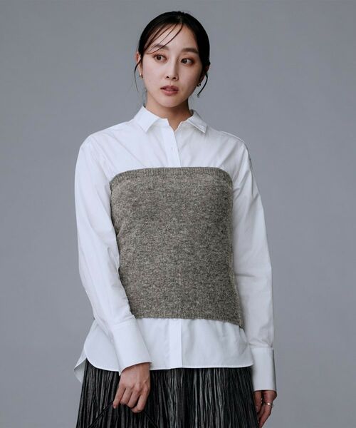 UNTITLED / アンタイトル カーディガン・ボレロ | 【トレンド/柔らかな素材感】ビスチェセットカーディガン | 詳細11