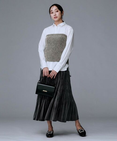 UNTITLED / アンタイトル カーディガン・ボレロ | 【トレンド/柔らかな素材感】ビスチェセットカーディガン | 詳細13