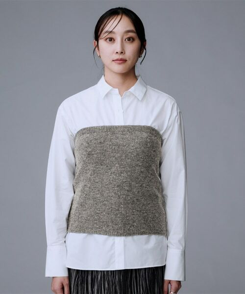 UNTITLED / アンタイトル カーディガン・ボレロ | 【トレンド/柔らかな素材感】ビスチェセットカーディガン | 詳細21