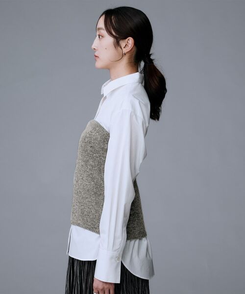 UNTITLED / アンタイトル カーディガン・ボレロ | 【トレンド/柔らかな素材感】ビスチェセットカーディガン | 詳細22