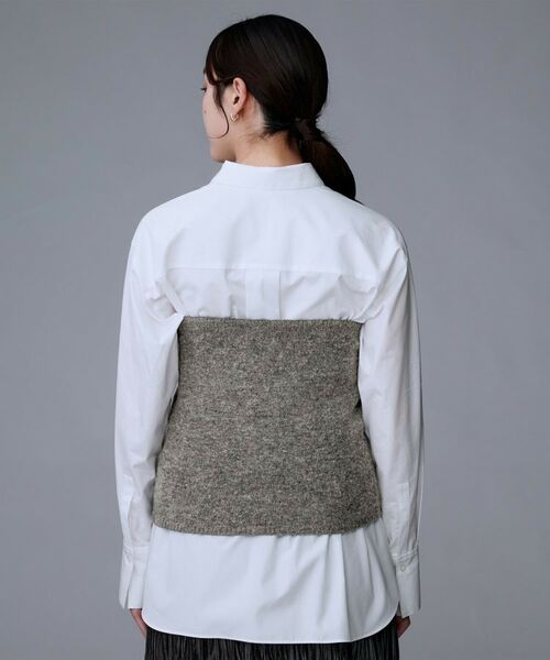 UNTITLED / アンタイトル カーディガン・ボレロ | 【トレンド/柔らかな素材感】ビスチェセットカーディガン | 詳細23