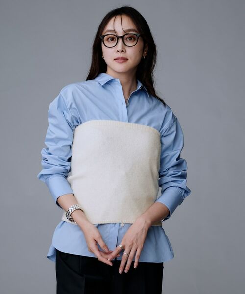 UNTITLED / アンタイトル カーディガン・ボレロ | 【トレンド/柔らかな素材感】ビスチェセットカーディガン | 詳細4