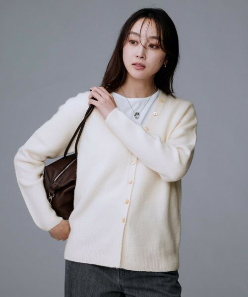 UNTITLED / アンタイトル カーディガン・ボレロ | 【トレンド/柔らかな素材感】ビスチェセットカーディガン | 詳細5
