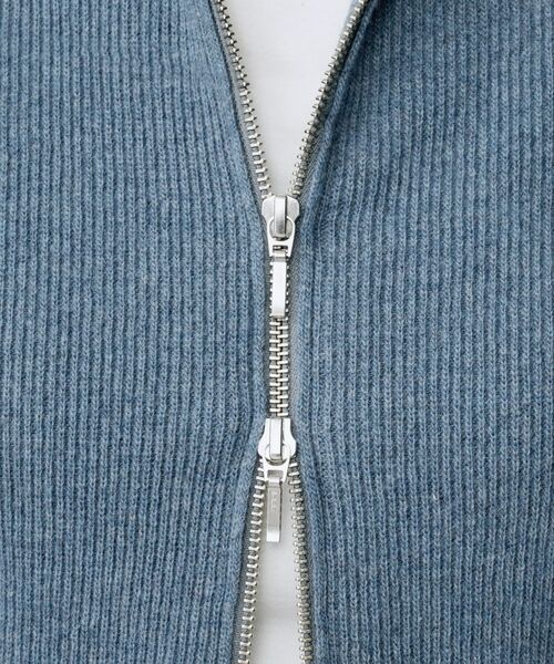 UNTITLED / アンタイトル カーディガン・ボレロ | 【ゆったりサイズ/着丈短め】ジップニットカーディガン | 詳細26