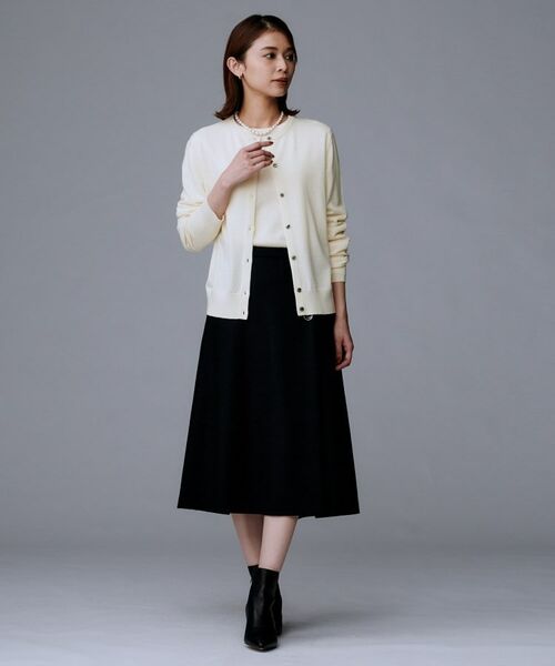 UNTITLED / アンタイトル カーディガン・ボレロ | 【洗える/アンサンブル可/ウール100%】ウールクルーカーディガン | 詳細6