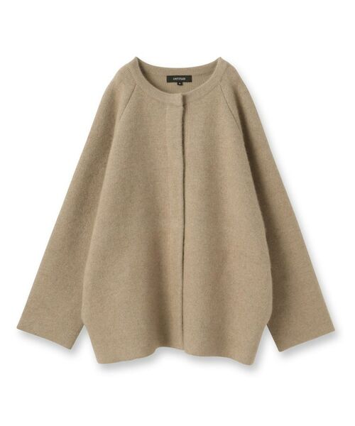 UNTITLED / アンタイトル カーディガン・ボレロ | 【軽アウター/ミドル丈】ウールニットコーディガン | 詳細1
