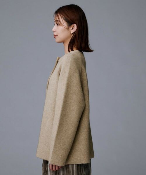 UNTITLED / アンタイトル カーディガン・ボレロ | 【軽アウター/ミドル丈】ウールニットコーディガン | 詳細20