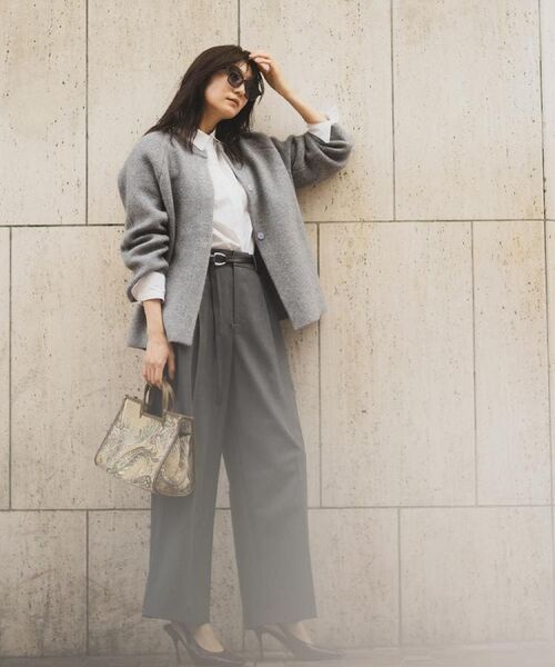 UNTITLED / アンタイトル カーディガン・ボレロ | 【軽アウター/ミドル丈】ウールニットコーディガン | 詳細5