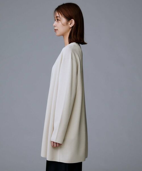 UNTITLED / アンタイトル カーディガン・ボレロ | 【洗える/ミドル丈/軽羽織り】ミラノリブカーディガン | 詳細15