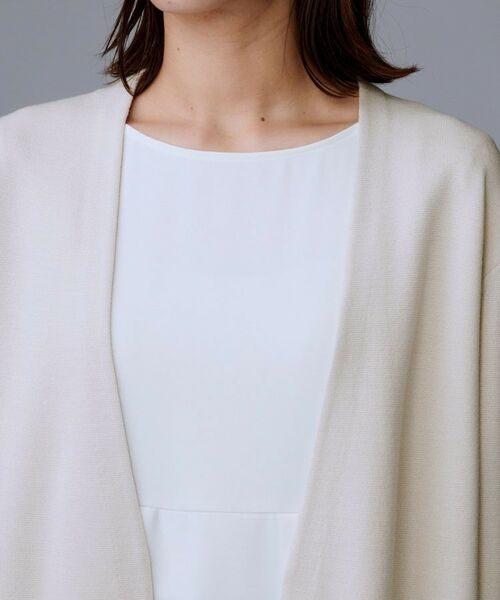 UNTITLED / アンタイトル カーディガン・ボレロ | 【洗える/ミドル丈/軽羽織り】ミラノリブカーディガン | 詳細17