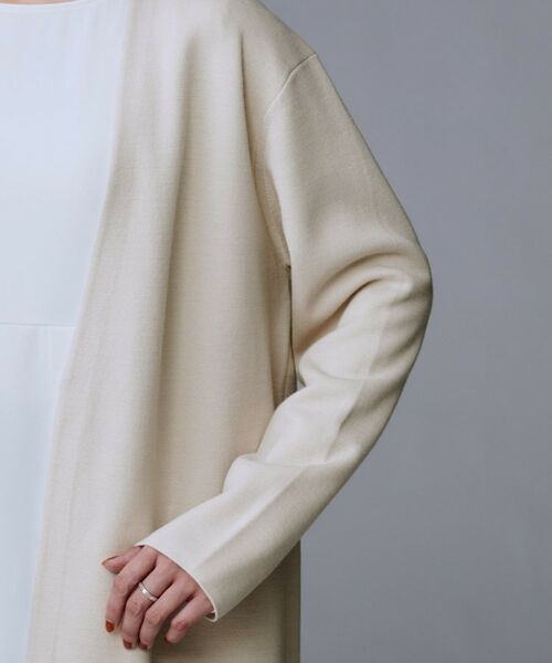 UNTITLED / アンタイトル カーディガン・ボレロ | 【洗える/ミドル丈/軽羽織り】ミラノリブカーディガン | 詳細18