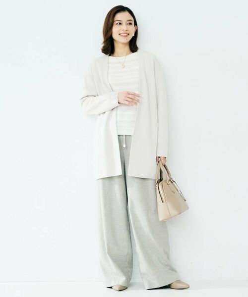UNTITLED / アンタイトル カーディガン・ボレロ | 【洗える/ミドル丈/軽羽織り】ミラノリブカーディガン | 詳細9