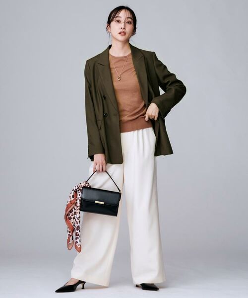 UNTITLED / アンタイトル テーラードジャケット | ウールライク ダブルブレストジャケット | 詳細11