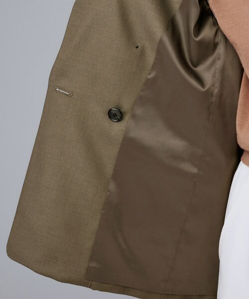 UNTITLED / アンタイトル テーラードジャケット | ウールライク ダブルブレストジャケット | 詳細14