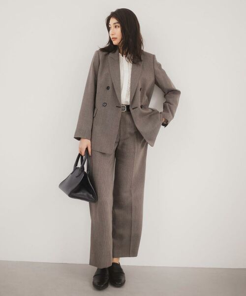 UNTITLED / アンタイトル テーラードジャケット | ウールライク ダブルブレストジャケット | 詳細17