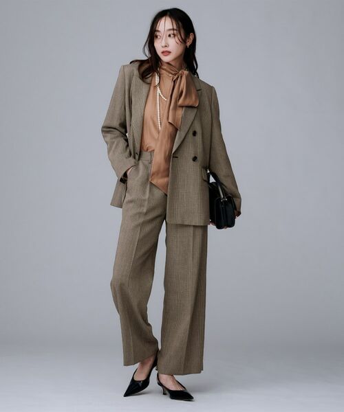 UNTITLED / アンタイトル テーラードジャケット | ウールライク ダブルブレストジャケット | 詳細20