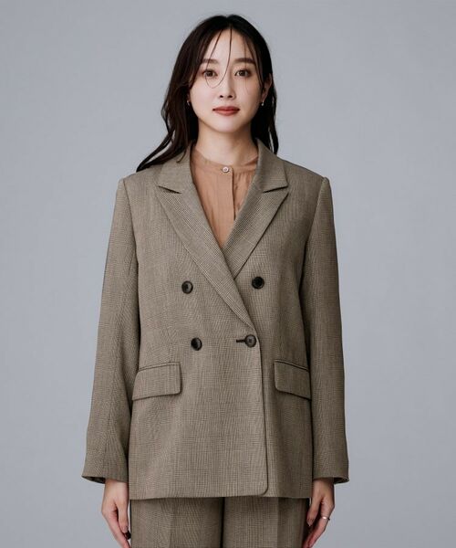 UNTITLED / アンタイトル テーラードジャケット | ウールライク ダブルブレストジャケット | 詳細23
