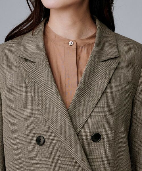UNTITLED / アンタイトル テーラードジャケット | ウールライク ダブルブレストジャケット | 詳細27