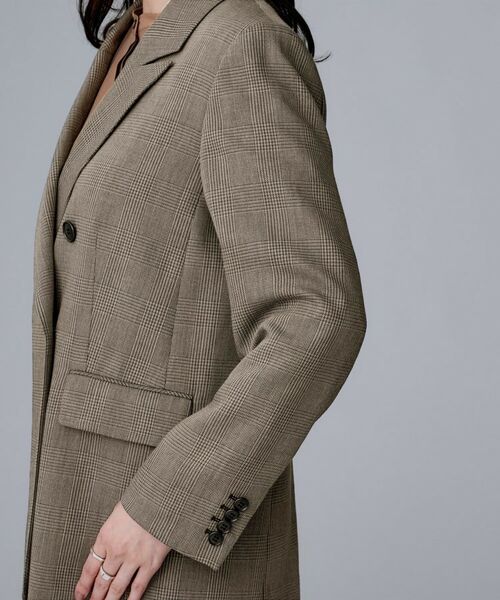 UNTITLED / アンタイトル テーラードジャケット | ウールライク ダブルブレストジャケット | 詳細29