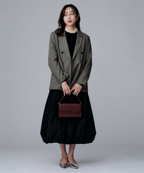 UNTITLED / アンタイトル テーラードジャケット | ウールライク ダブルブレストジャケット | 詳細6
