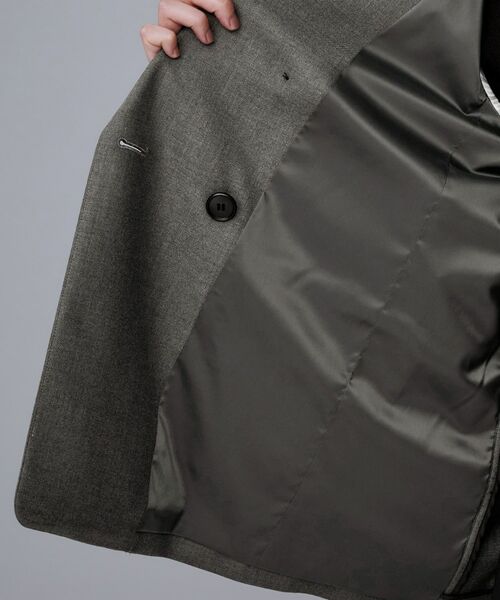 UNTITLED / アンタイトル テーラードジャケット | ウールライク ダブルブレストジャケット | 詳細7