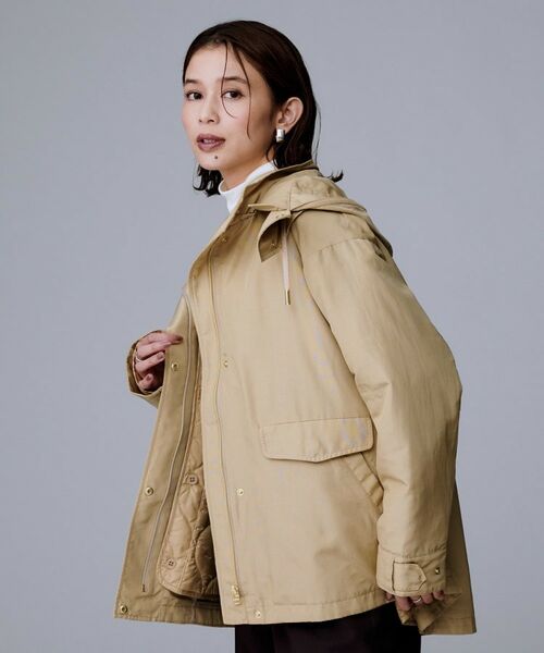 UNTITLED / アンタイトル レザーブルゾン・ジャケット | 【キルトライナー付/アウトドア】3WAYマウンテンパーカー | 詳細14