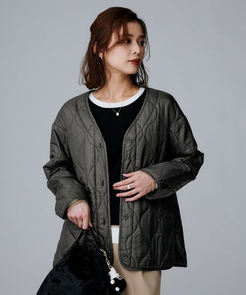 UNTITLED / アンタイトル レザーブルゾン・ジャケット | 【キルトライナー付/アウトドア】3WAYマウンテンパーカー | 詳細7