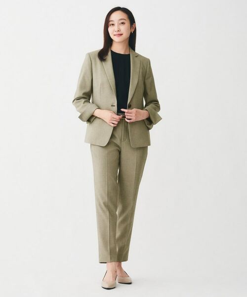 UNTITLED / アンタイトル テーラードジャケット | 【通勤スーツ/オフィス】ドライメランジ テーラードジャケット | 詳細11