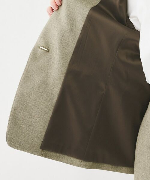 UNTITLED / アンタイトル テーラードジャケット | 【通勤スーツ/オフィス】ドライメランジ テーラードジャケット | 詳細12