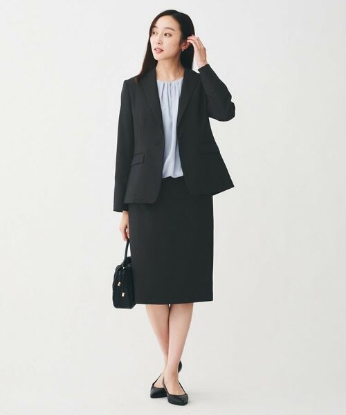 UNTITLED / アンタイトル テーラードジャケット | 【通勤スーツ/オフィス】ドライメランジ テーラードジャケット | 詳細16