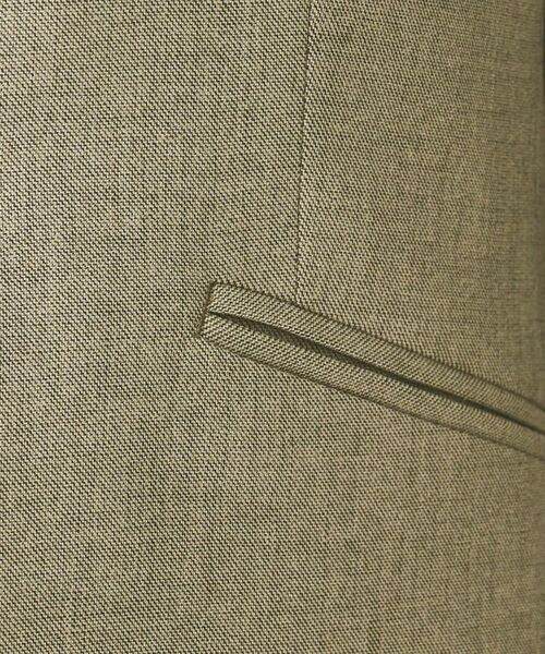 UNTITLED / アンタイトル ノーカラージャケット | 【通勤スーツ/オフィス】ドライメランジ カラーレスジャケット | 詳細13