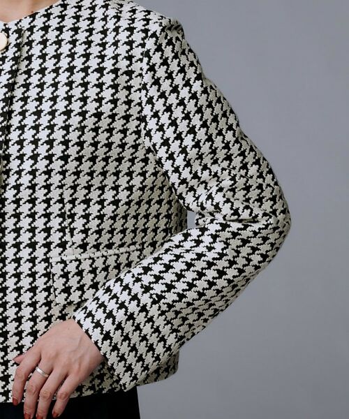 UNTITLED / アンタイトル ノーカラージャケット | 【セットアップ可能】クラシックチドリ ジャケット | 詳細11