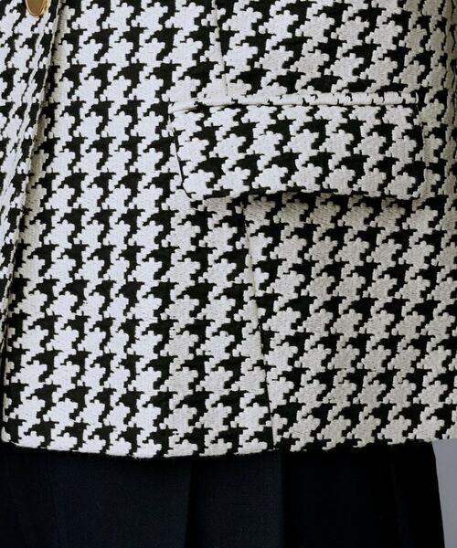 UNTITLED / アンタイトル ノーカラージャケット | 【セットアップ可能】クラシックチドリ ジャケット | 詳細13