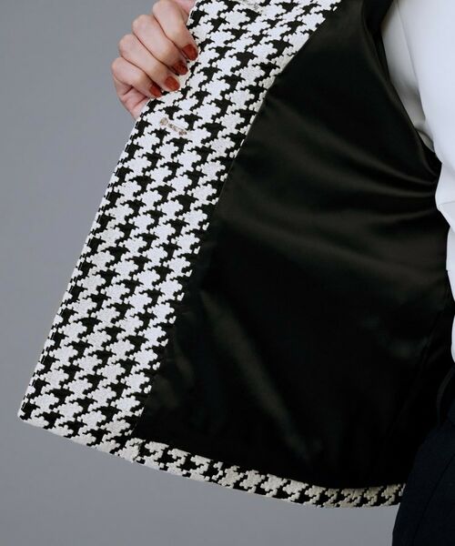 UNTITLED / アンタイトル ノーカラージャケット | 【セットアップ可能】クラシックチドリ ジャケット | 詳細14