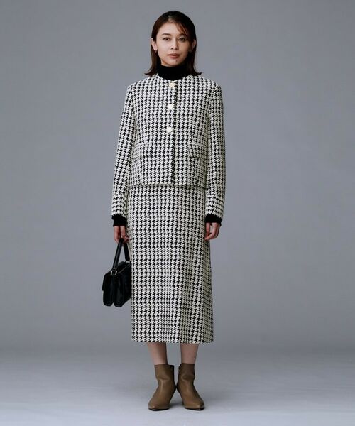 UNTITLED / アンタイトル ノーカラージャケット | 【セットアップ可能】クラシックチドリ ジャケット | 詳細5