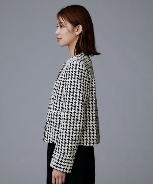 UNTITLED / アンタイトル ノーカラージャケット | 【セットアップ可能】クラシックチドリ ジャケット | 詳細8