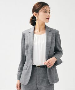 UNTITLED / アンタイトル テーラードジャケット | 【洗えるスーツ／ストレッチ】ウール混ジャージ テーラードジャケット