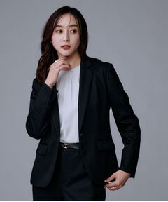 UNTITLED / アンタイトル テーラードジャケット | 【洗えるスーツ／ストレッチ】ウール混ジャージ テーラードジャケット